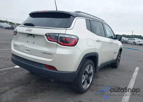 2018 Jeep Compass Limited 4X4 z USA, uszkodzony, nr VIN 3C4NJDCB9JT471009